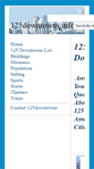 Mobile Screenshot of 125downtowns.info